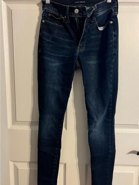 Lucky Brand Dark Wash High Rise Skinny Jeans - Bridgette